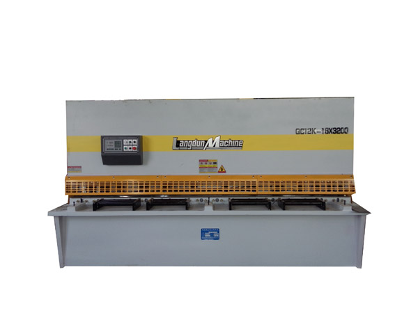 數(shù)控液壓擺式剪板機QC12K-16X3200