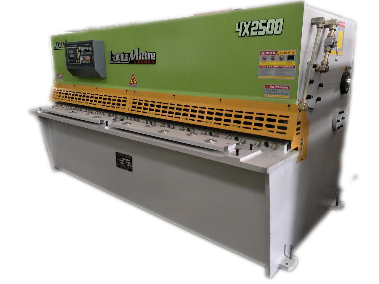 QC11K系列數(shù)控液壓閘式剪板機162500mm